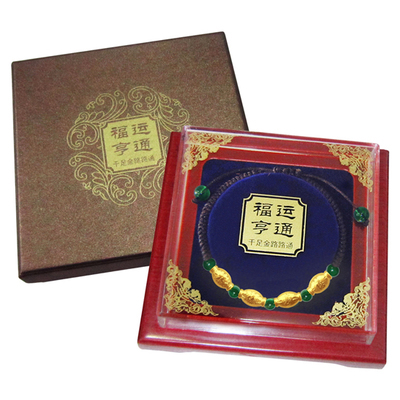 錦元《福運(yùn)亨通》4克千足金路路通 東方購(gòu)物的匠心之選，福祿壽喜傳家寶